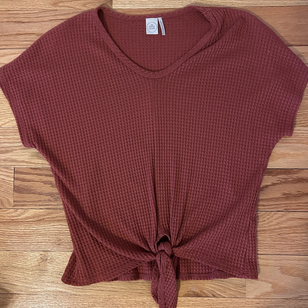 NWOT PAPER crane top ties on bottom